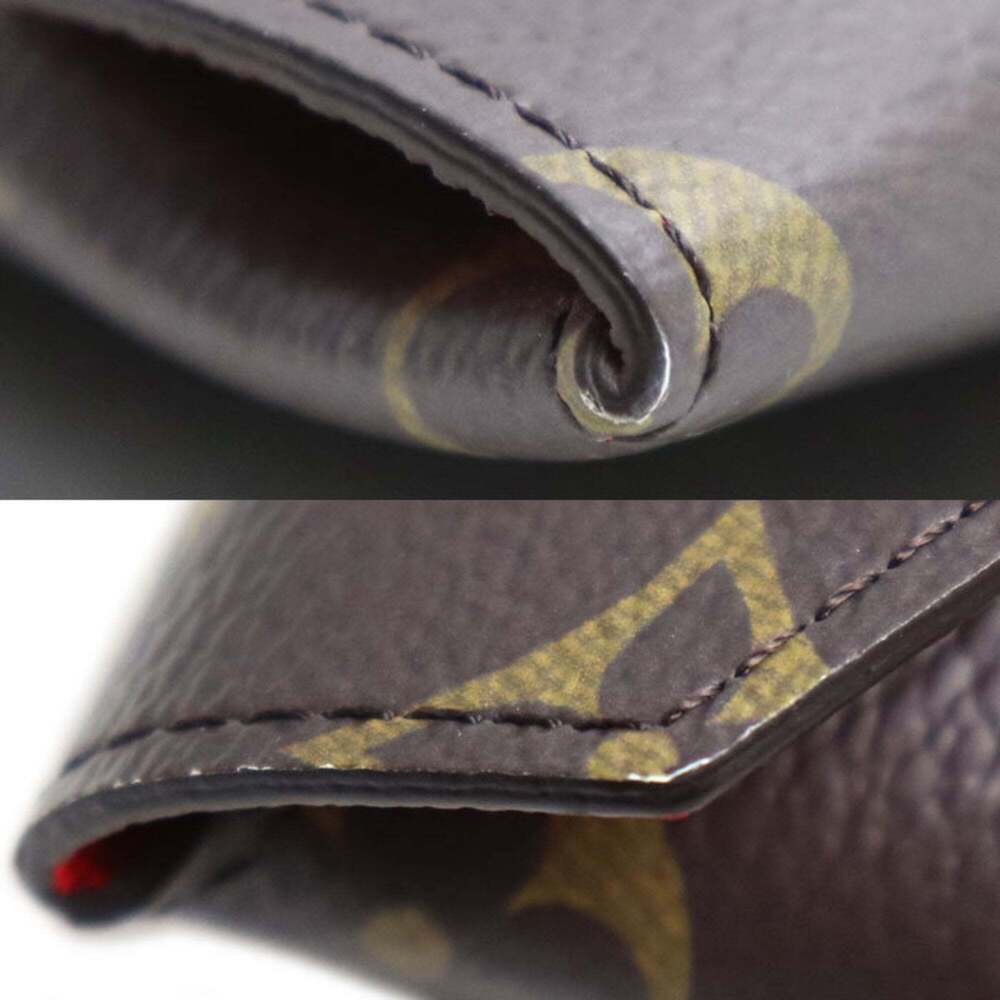 LOUIS VUITTON Authentic Brown Monogram Pochette Clutch Bag - Picture 6 of 8